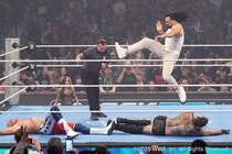 【WWE】マッキンタイアが統一WWE王者コーディと乱闘も レフェリーにクレイモアの暴挙で謹慎処分に