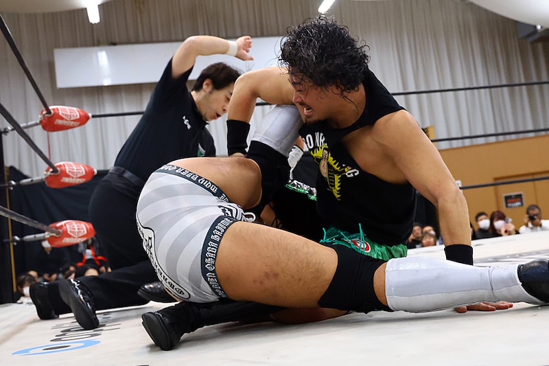 【NOAH】元闘龍門対決…Eitaが大原逆転突破 ジュニアGP2回戦でHAYATAと激突へ