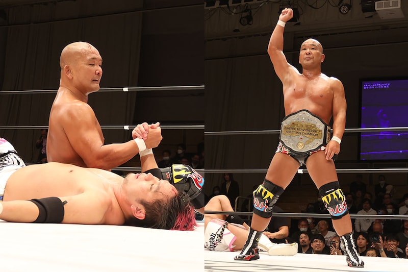 【ZERO1】田中がケジメの一戦制して世界ヘビー級王座戴冠 小峠はTEAM NOAH興行開催を発表