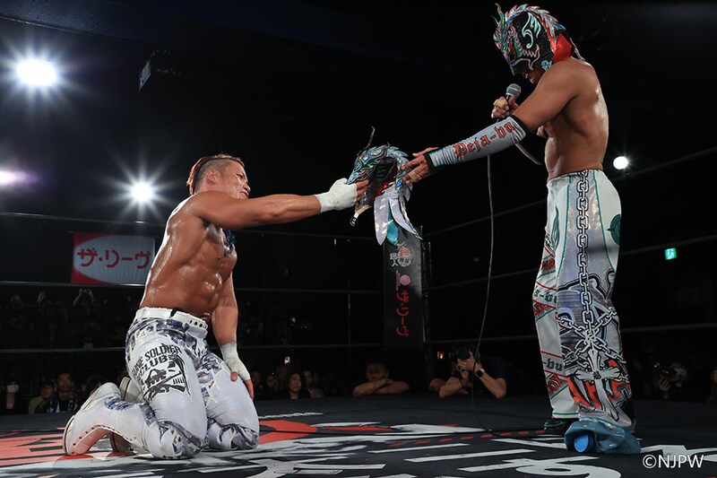 【新日本/石森太二興行】石森が憧れキッドに万感勝利 一日5試合完走も「この大会、この企画は終わり」