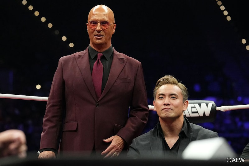 【AEW】ドン・キャリスがヤングバックスにDCF勧誘の次週返答を要求 オカダ通告「決断の時だ」