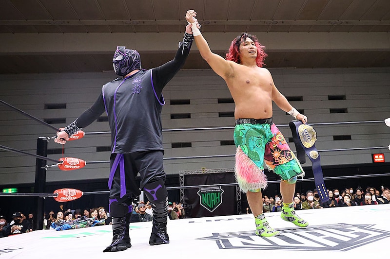 【NOAH】ヒロムがノアジュニアGP4強一番乗り、ニンジャ連破で「すべてを味わい尽くした男になっちゃうぜ」