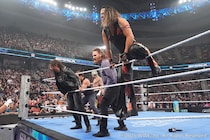 【WWE】中邑がゼインらと共闘でMFTと大乱闘 2週間後の5対5イリミネーション戦が決定