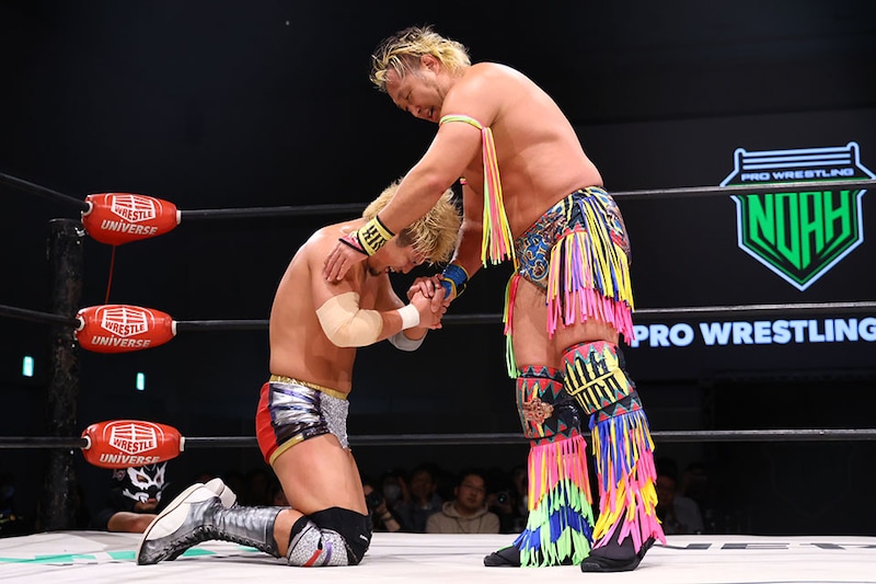 【NOAH】カイが万感の“大先輩”近藤食い ノアジュニアGP4強入りで「ここまで来たら俺しかいない」