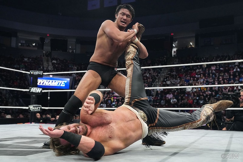 【AEW】柴田がAEW世界王者ペイジとノンタイトル戦 勝利目前も逆転負け