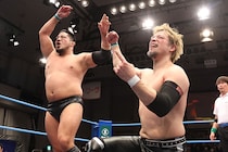 【全日本】芦野&潮崎が本格始動初戦で北斗軍狩り 北斗の勧誘にこん身ラリアットで返答