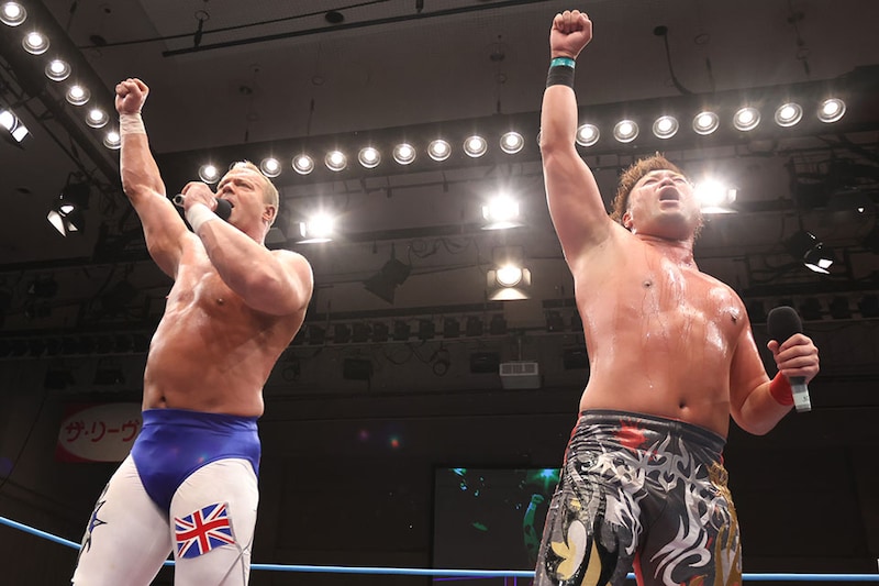 【全日本】宮原&スミスが開幕戦で野村&本田撃破 「最高」&「アイ・ラブ・ゼンニッポン」で優勝予告