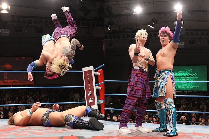 【全日本】最強タッグ開幕…亮生が兄超えでアツハヤが好発進 「かき乱して優勝しちゃいます」