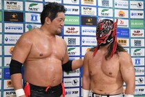 【新日本】デスペ&石川が大巨人お膝元で初勝利 石川「優勝してシングルやりましょう」