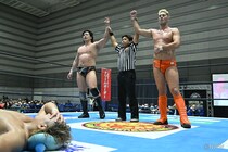 【新日本】ザック&大岩が海野&上村との接戦制してWTL開幕2連勝