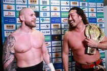 【新日本】辻&ゲイブが上昇気配 豪快合体技でH.O.Tを2タテ