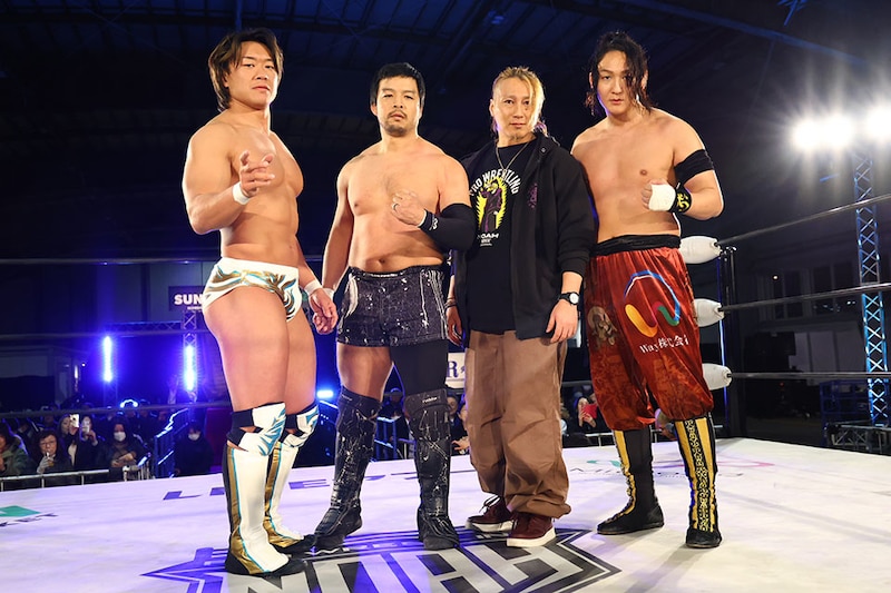 【NOAH】KENTA、遠藤、憂流迦、HAYATAが共闘で正式合意 新潟で新ユニット(名称未定)誕生