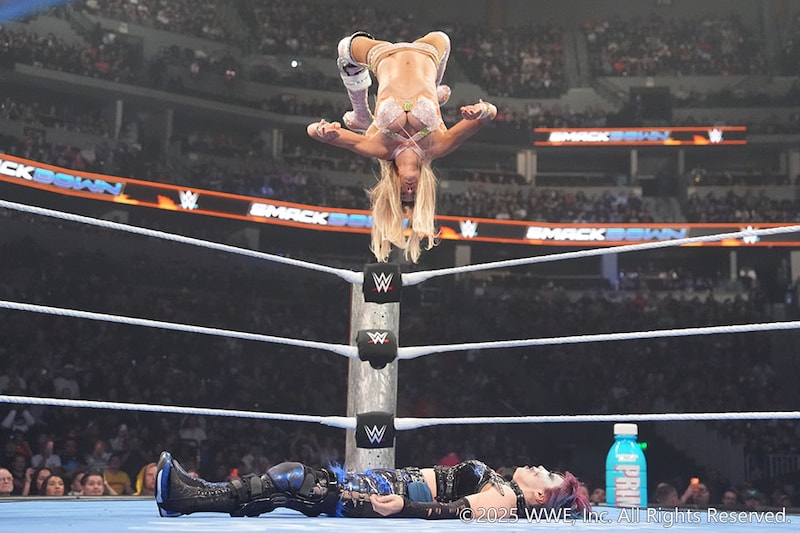 【WWE】アスカがシャーロットとの前哨戦に敗戦 イヨ&リア軍が女子ウォーゲームズ戦でのアドバンテージ権獲得