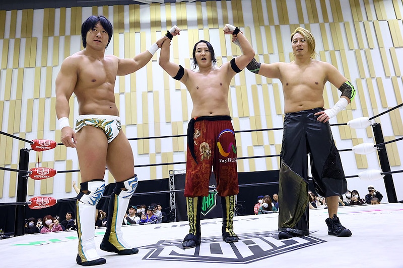 【NOAH】KENTA不在も憂流迦地元で新ユニットが始動戦快勝 遠藤「必ずタカシの笑顔を、そして赤貝を取り戻す」