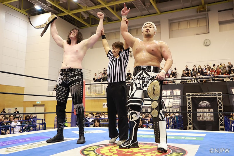 【新日本】タッグ王者Ice&OSKARが帝国軍との接戦制して2連勝