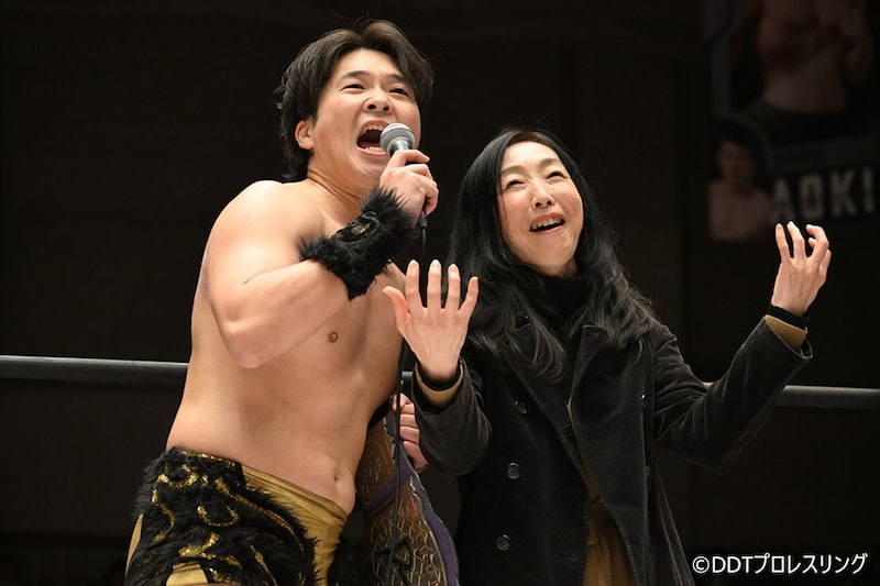 【DDT】To-yが母親のアシストで高木破ってEXTREME王座V5