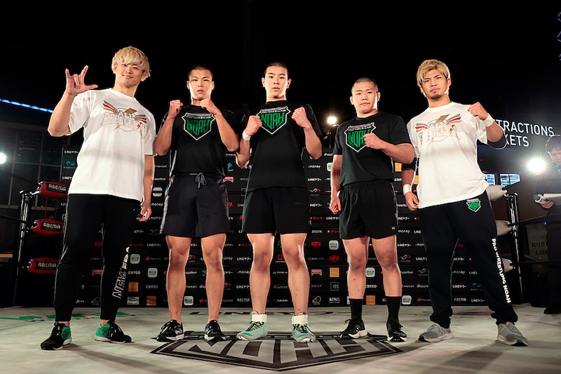 【NOAH】小柳、鶴屋、高橋の新人3選手が公開練習