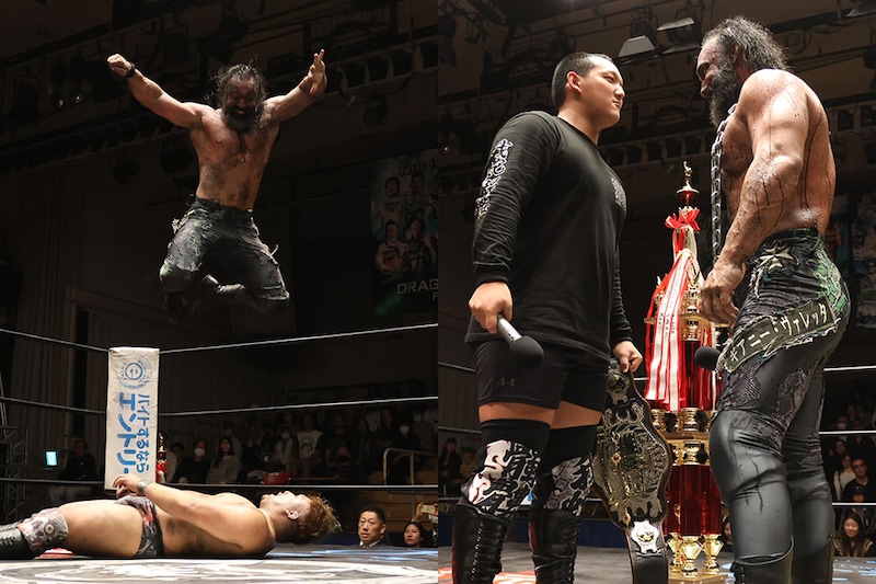 【DRAGONGATE】ヴァレッタがKING OF GATE初優勝、史上2人目の外国人覇者誕生 12・16後楽園でドリーム王者・菊田に挑戦へ