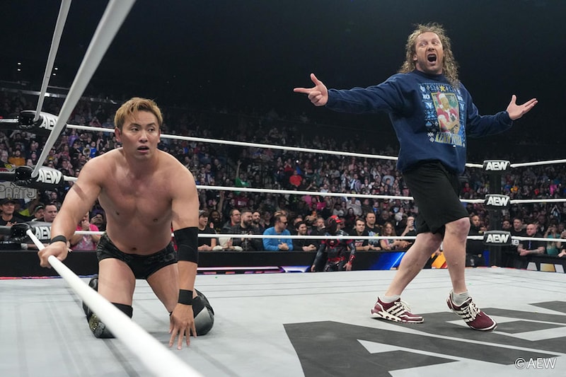 【AEW】昨年覇者オカダがPAC破ってコンチネンタルクラシック初白星、ケニーと乱闘展開
