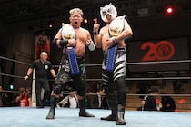 【ストロングスタイル】S・タイガーが村上蹴殺で竹田と初代SSPWタッグ王座戴冠 「我々がストロングスタイルの顔になる」