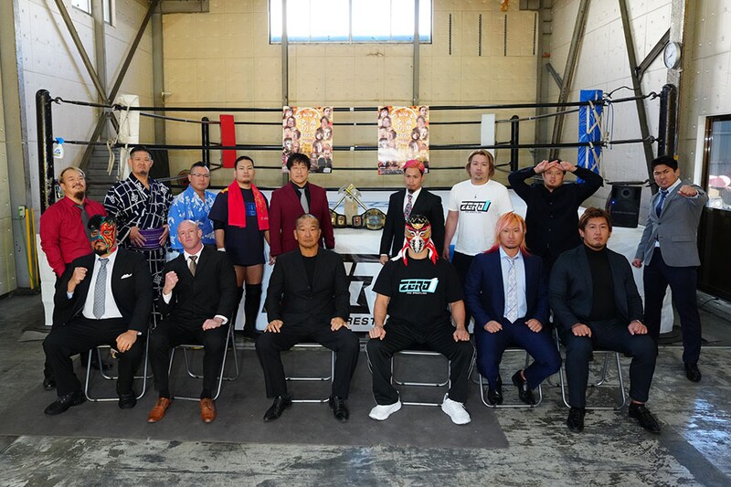 【ZERO1】大日本・大地&青木、2AW・ナカ&最上の緊急出場決定で全10チームに変更 風林火山タッグトーナメント前日会見