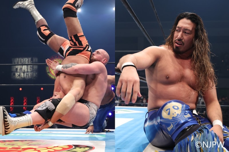 【新日本】亀裂発生中の辻&ゲイブがタイチ&小島撃破 Aブロック2位通過も関係悪化続く