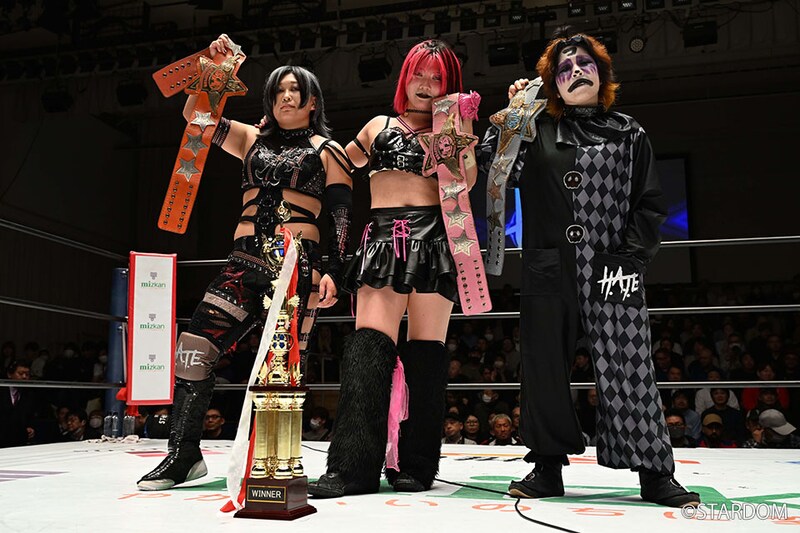 【スターダム】小波&吏南&フキゲンが盤石アーティストV2 梨杏奮戦も及ばず