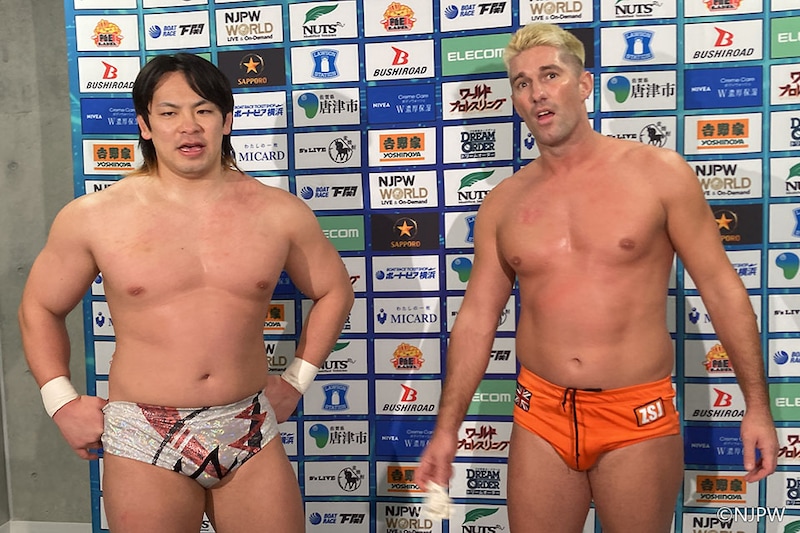 【新日本】ザック&大岩がアーチャーを逆転143秒殺でB2位通過、準決勝で毘沙門と激突