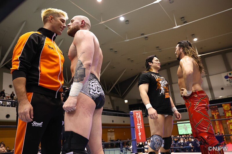 【新日本】辻&ゲイブがタッグ王者K.O.B撃破でWTL決勝進出 12・14熊本でザック&大岩と対決