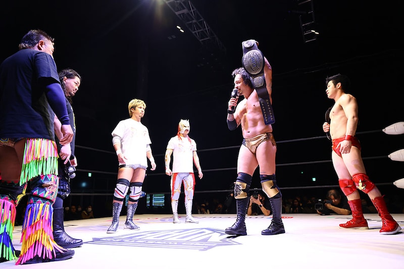 【NOAH】ダガ&小田嶋がGHCジュニアタッグ初防衛 アレハ&カイ、Eita&近藤名乗りで元日3WAY王座戦へ