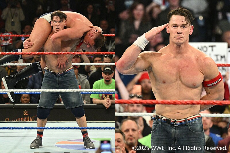 【WWE】ジョン・シナが引退 ラストマッチでグンターに敗戦もライバルたちに見守られてレスラー人生に幕