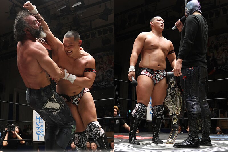 【DRAGONGATE】菊田がKOG覇者・ヴァレッタとの頂上決戦制してドリームゲートV3 シエロが“腹話術”で挑戦名乗り