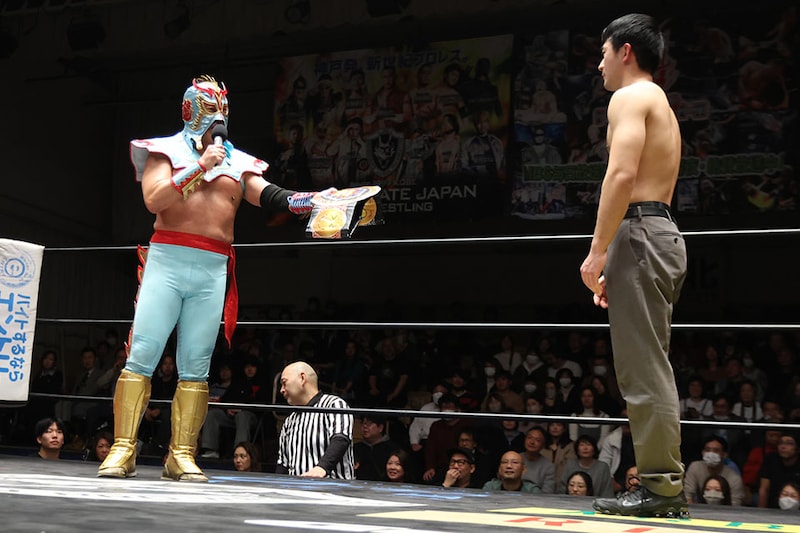 【DRAGONGATE】ウルティモがまさかのお笑いゲート初戴冠も即返上 「今の私には重すぎる」