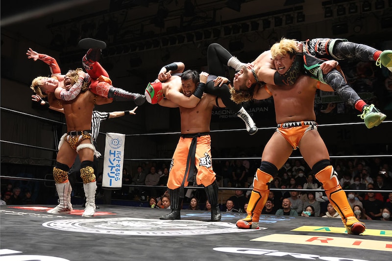 【DRAGONGATE】LOVE&PEACEがNATURAL VIBESと熱戦ドロー トライアングルゲート獲りへ望みつなぐ