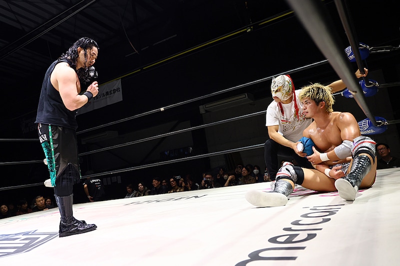 【NOAH】「何も変わってねえ」Eitaがカイに8ヶ月ぶりシングルで完勝 元日3WAY戦へ“眼中なし”宣告