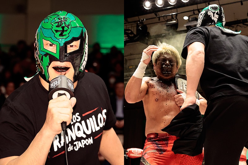 【NOAH】BUSHIがノア出現も“X”肩透かし 元日武道館へ拳王に毒霧噴射「お楽しみは元日まで取っておく」