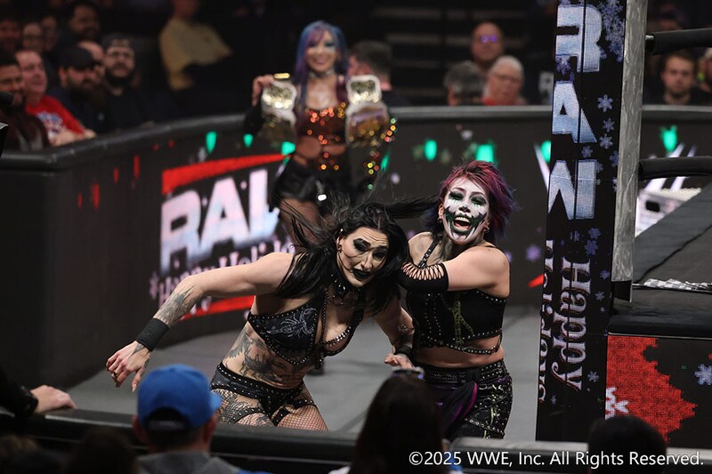 【WWE】女子タッグ王座防衛戦へ立て直し アスカがリアとの一騎打ち勝利で前哨戦制す