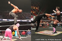 【WWE】黒覆面の正体セオリーがザ・ビジョンと共闘、ブレイカーは世界ヘビー戦へ王者パンクをスピアー葬