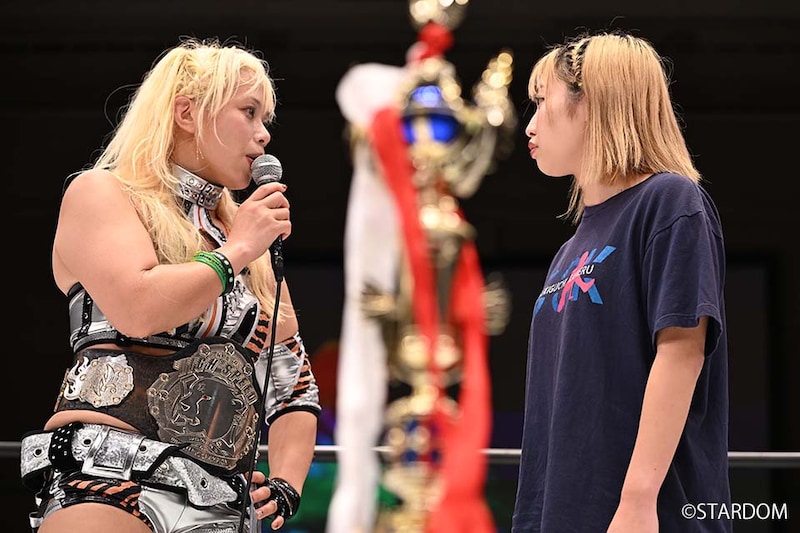 【スターダム】星来陥落…水森が“3度目の正直”でハイスピード初戴冠 次期挑戦者に真白指名