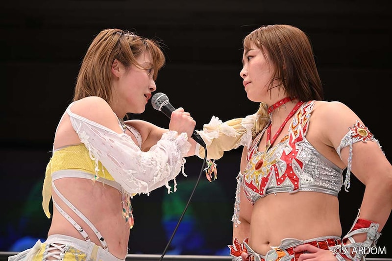 【スターダム】なつぽいが親友対決へ覚悟のビンタ一撃 Sareeeは「100倍返し」予告