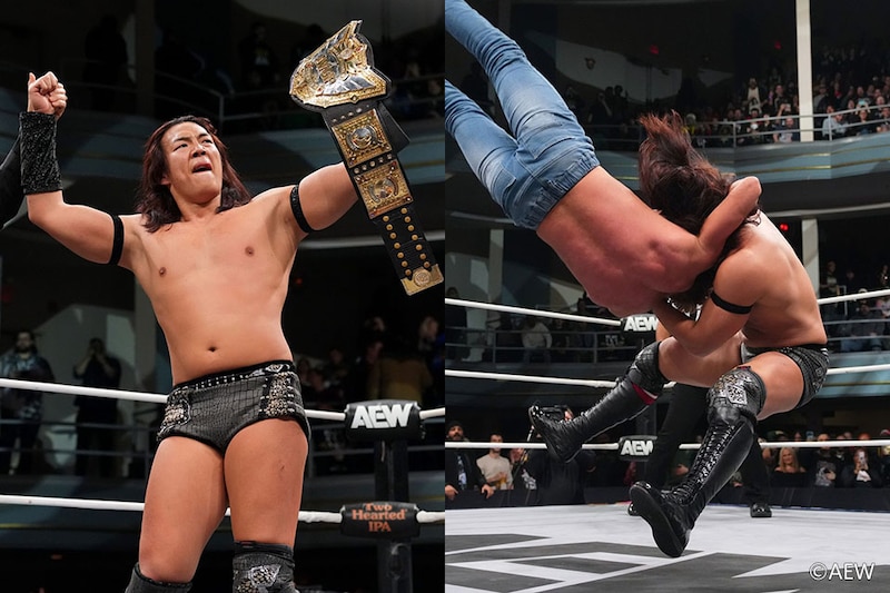 【AEW】TAKESHITAが『コンチネンタルクラシック』準決勝進出 キャシディ撃破でブルーリーグ通過を決定
