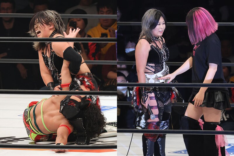 【スターダム】小波が飯田の腕攻め完遂でワンダー完勝初防衛 同門・吏南迎撃へ