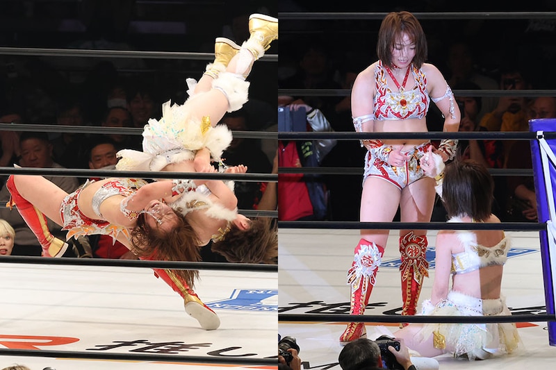 【スターダム】親友対決はSareeeに軍配 敗戦・なつぽいは涙の決意「絶対に下を向かない」