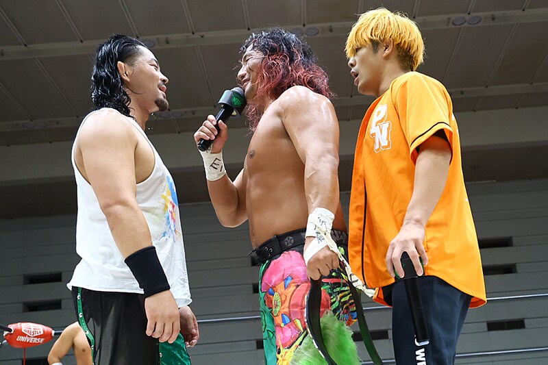 【NOAH】GHCジュニア王者・ヒロムがEita眼前で完勝 決起・宮脇に「タッグなら手合わせしてやる」