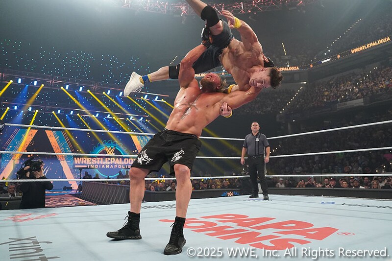 【WWE】レスナーが11年ぶり対決でシーナに圧勝 F5・6連発で完全粉砕