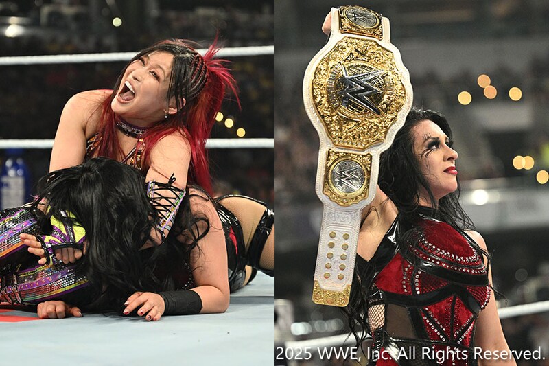 【WWE】イヨ2ヵ月ぶり返り咲きならず バッケルが女子世界王座初戴冠