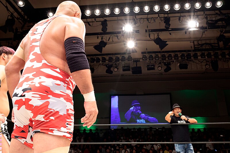 【NOAH】鈴木みのるがNOAH電撃来場、藤田和之に対戦要求 「大きい舞台を用意しろ」