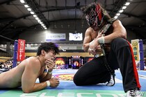 【新日本】デスペがYOHとの激闘制してIWGPジュニアV8 DOUKIが「偽物王者」呼ばわりで名乗り