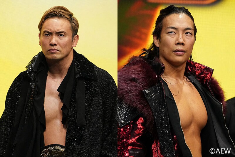 【AEW】コンチネンタル王座戦での対決から4日 オカダとTAKESHITAが合体もコングロマリットに敗戦