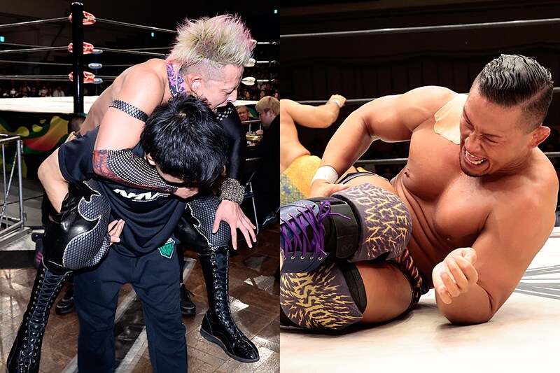 【NOAH】YO-HEYが「左膝内側半月板損傷」、稲葉大樹が「右股関節脱臼」で負傷欠場